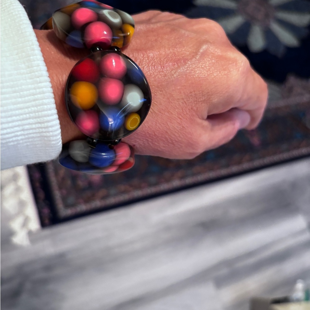 Sobral Resin Colorful Beaded Bracelet